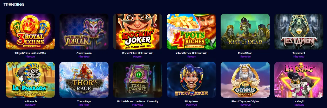 joki casino trending